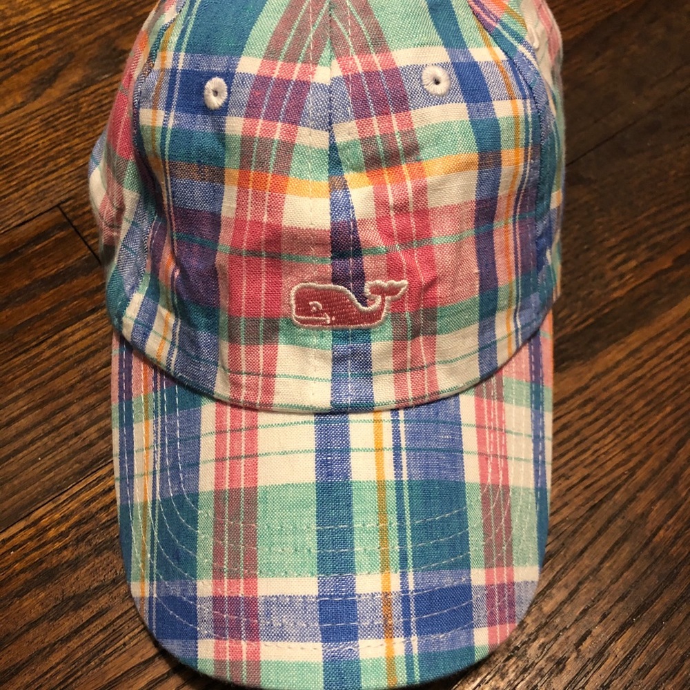 Plaid Vineyard Vines Ball Cap